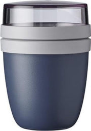 Mepal – Lunchpot Ellipse mini – Praktische muesli beker to go – Nordic denim – Geschikt voor vriezer