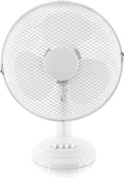 ✅ Ventilator | Tafelventilator |Kinzo All-11265 | Vloerventilator | 3-snelheden | Wit | 2 jaar garantie | Voor in huis of kantoor | 30cm | Krachtige 35W motor