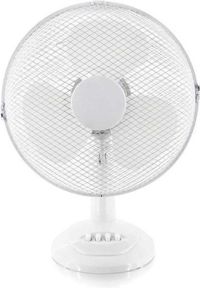 White-label - Tafelventilator - Luchtkoeler - Ventilator - Wit - Fan - Kantoor - Bureau