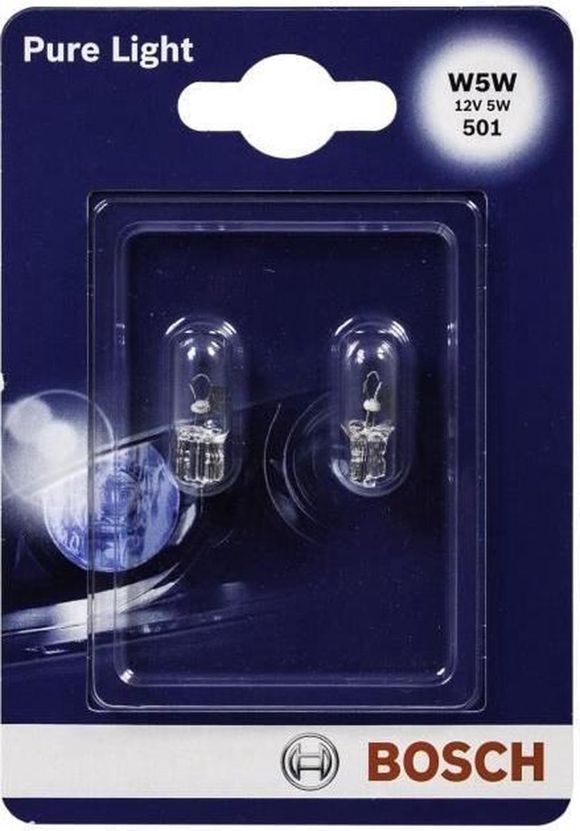 BOSCH Pure Light Bulb 2 W5W 12V 5W