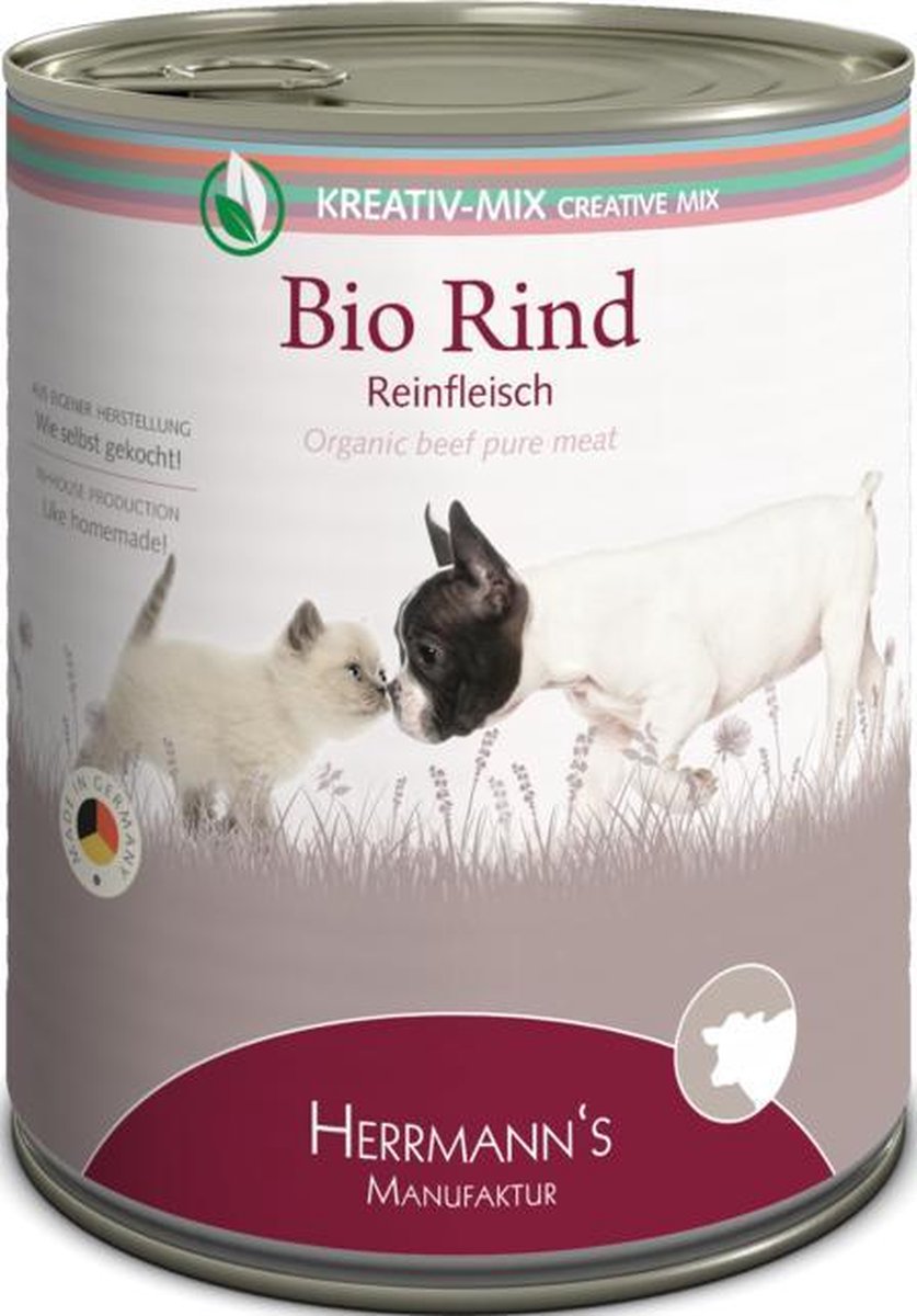 10x Herrmann's Bio Pure rund 800 gr.