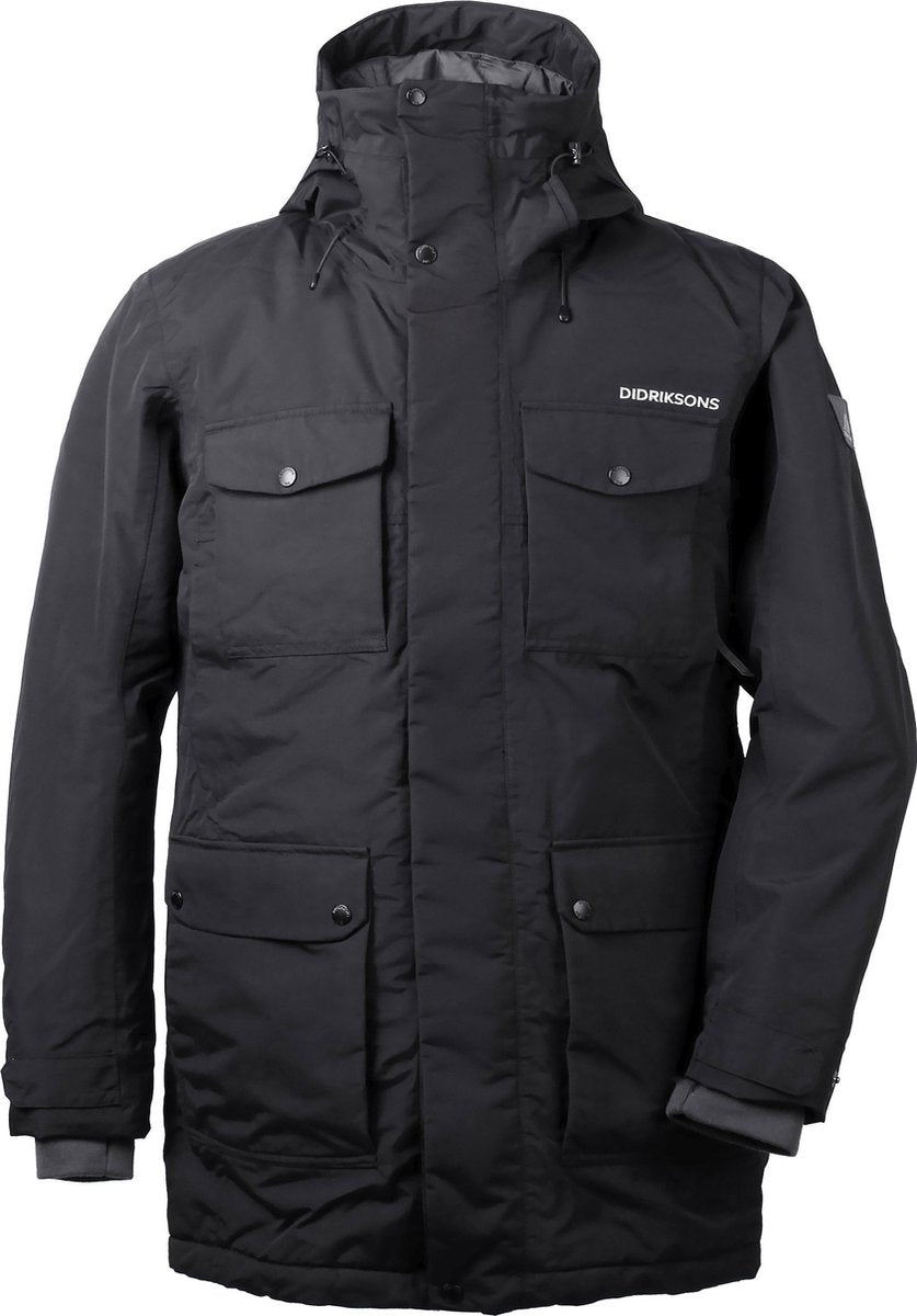 Didriksons Drew Parka Jas - Heren - black