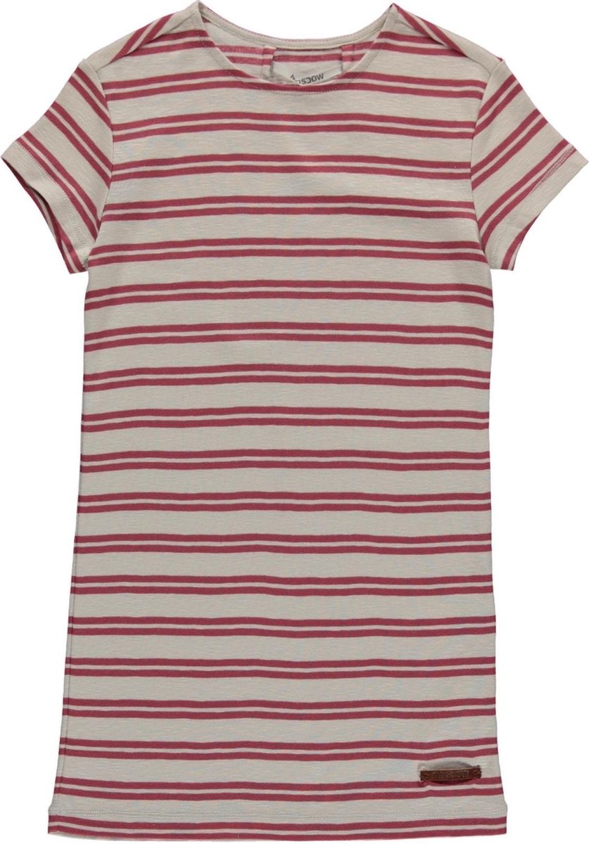 Moscow Off-White/ Pomegranate Dress/ Jurk- Maat L