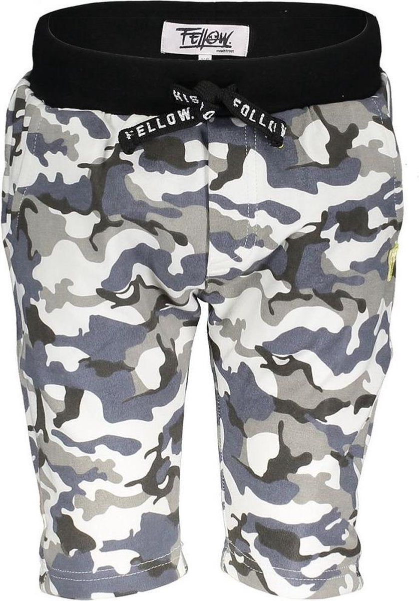 Moodstreet Jongens Sweat Shorts - Zwart - Maat 146/152