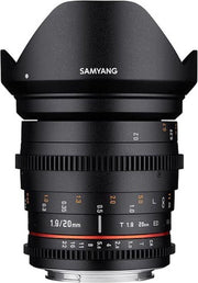 Samyang 20mm T1.9 VDSLR ED AS UMC Fuji X
