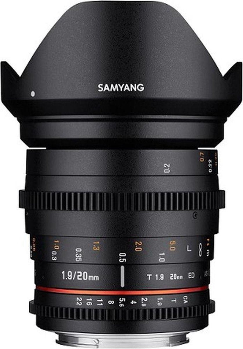 Samyang 20mm T1.9 VDSLR ED AS UMC Fuji X