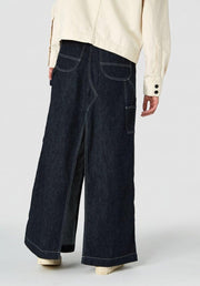 Leila Worker Skirt Dark Hemp Rinse
