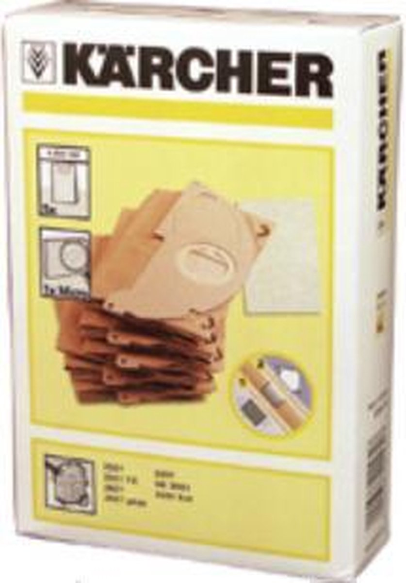 Stofzuigerzak papier origineel 2501 2601 Kärcher 964