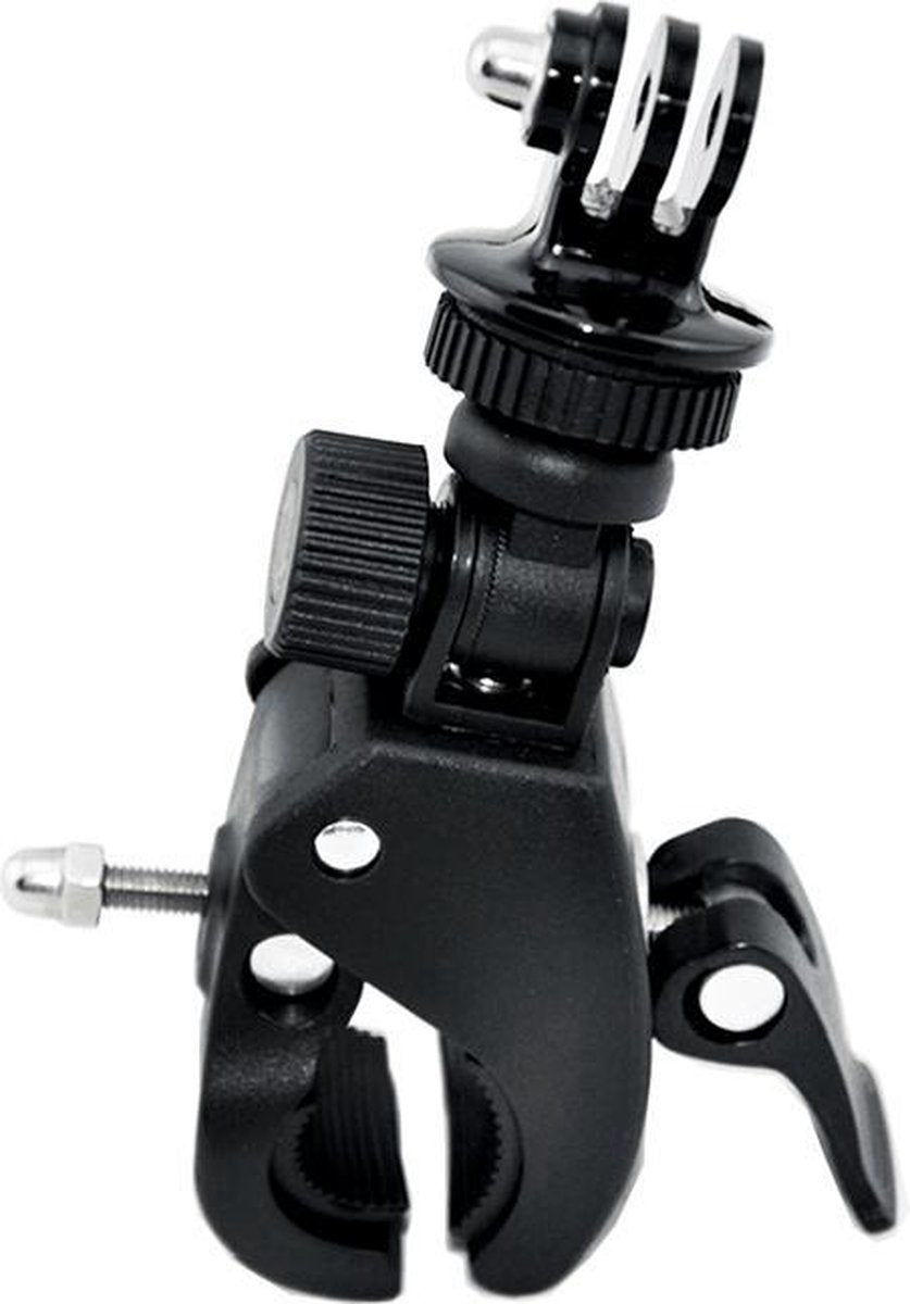Pro Series Handlebar Mount Clamp + Tripod Mount voor GoPro en ActionCam - Zwart