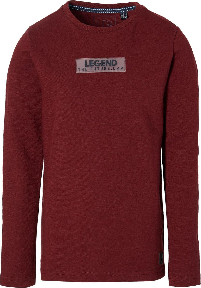 Levv jongens shirt King Winter Red - maat 176