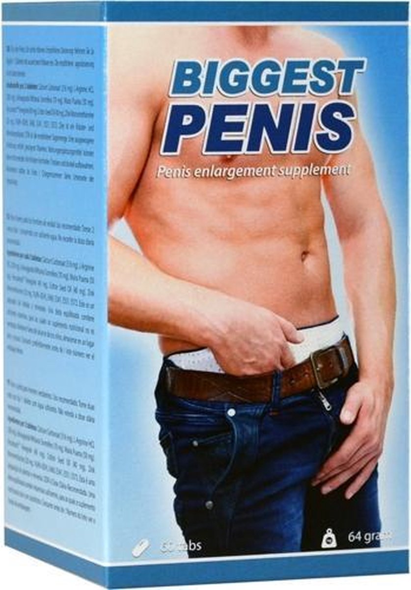 Biggest Penis - Drogist - Voor Hem - Drogisterij - Erectiemiddelen