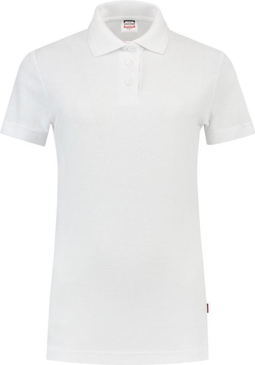 Tricorp  Poloshirt Dames 201010 Wit - Maat 3XL