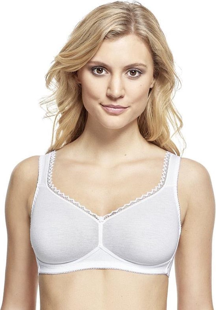 BH zonder beugel Organic cotton Susa | wit | 85B