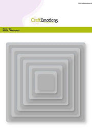 CraftEmotions Big Nesting Die - vierkanten