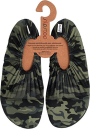 Slipstop Waterschoen Jongen / Kinderen / Zwemschoenen / Zwemslof / Antislip Schoen / Gymschoen - Army Camouflage Groen INF (18/20)
