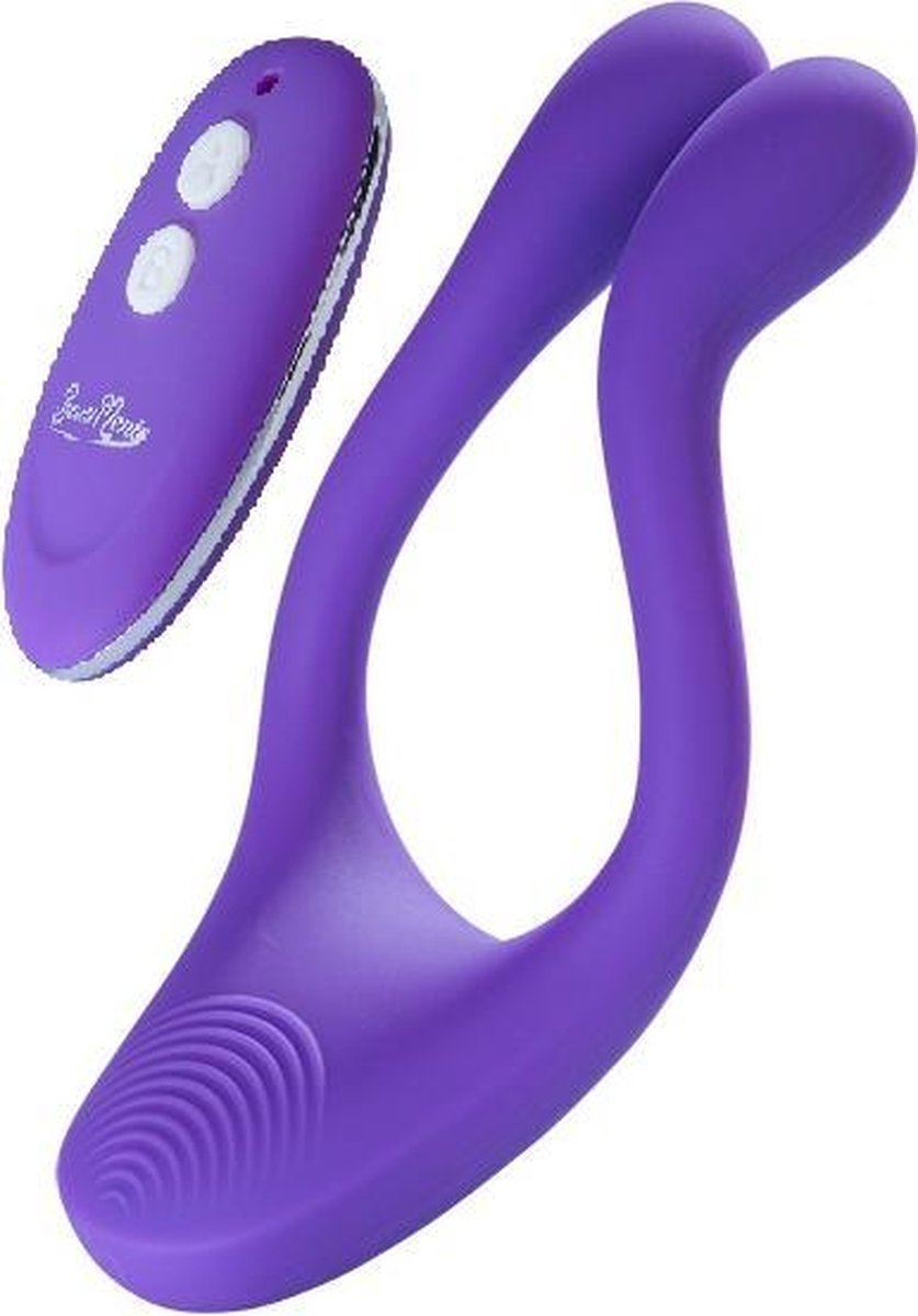 Doppio 2.0 - Veelzijdige Paar-Vibrator - USB Heroplaadbaar En Waterdicht - Dildo Met Afstandsbediening - 3 afzonderlijke motoren