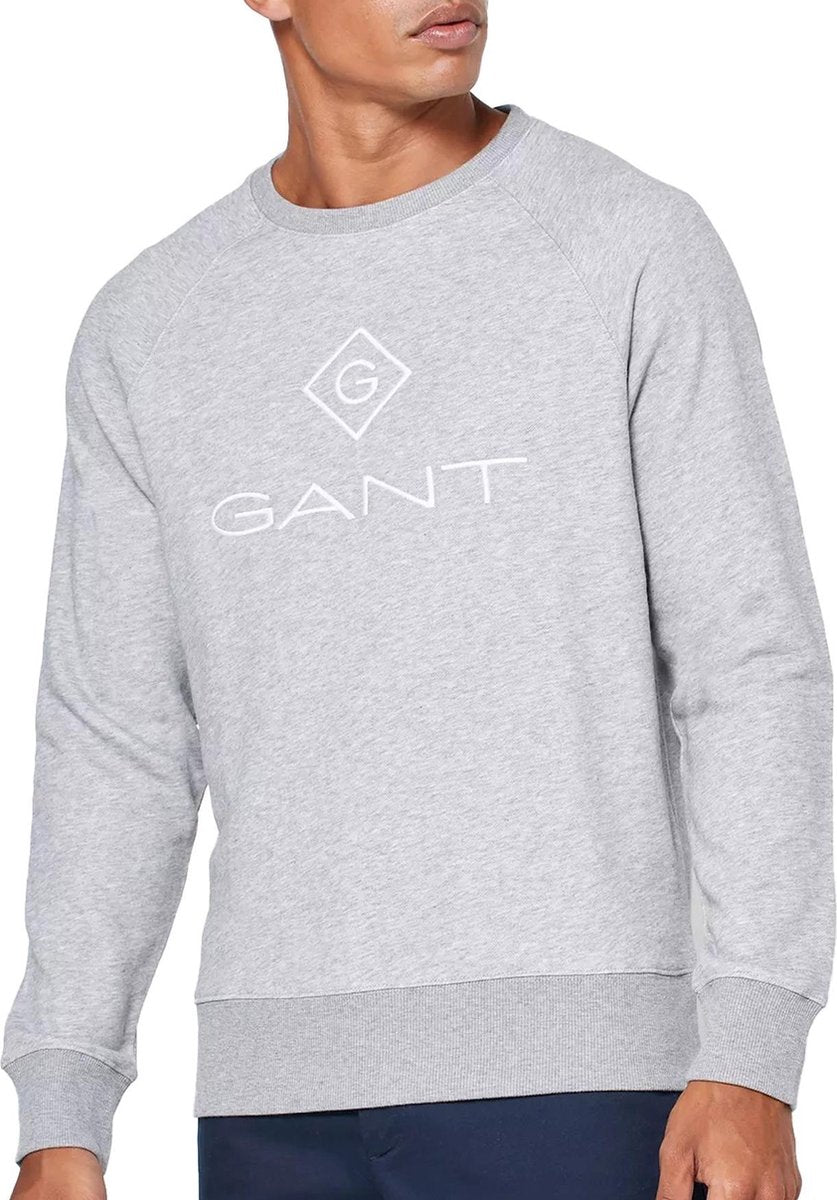 Gant Gant Lock Up Trui - Mannen - grijs