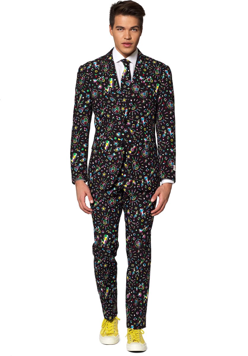 OppoSuits Disco Dude - Heren Kostuum - Maat 48