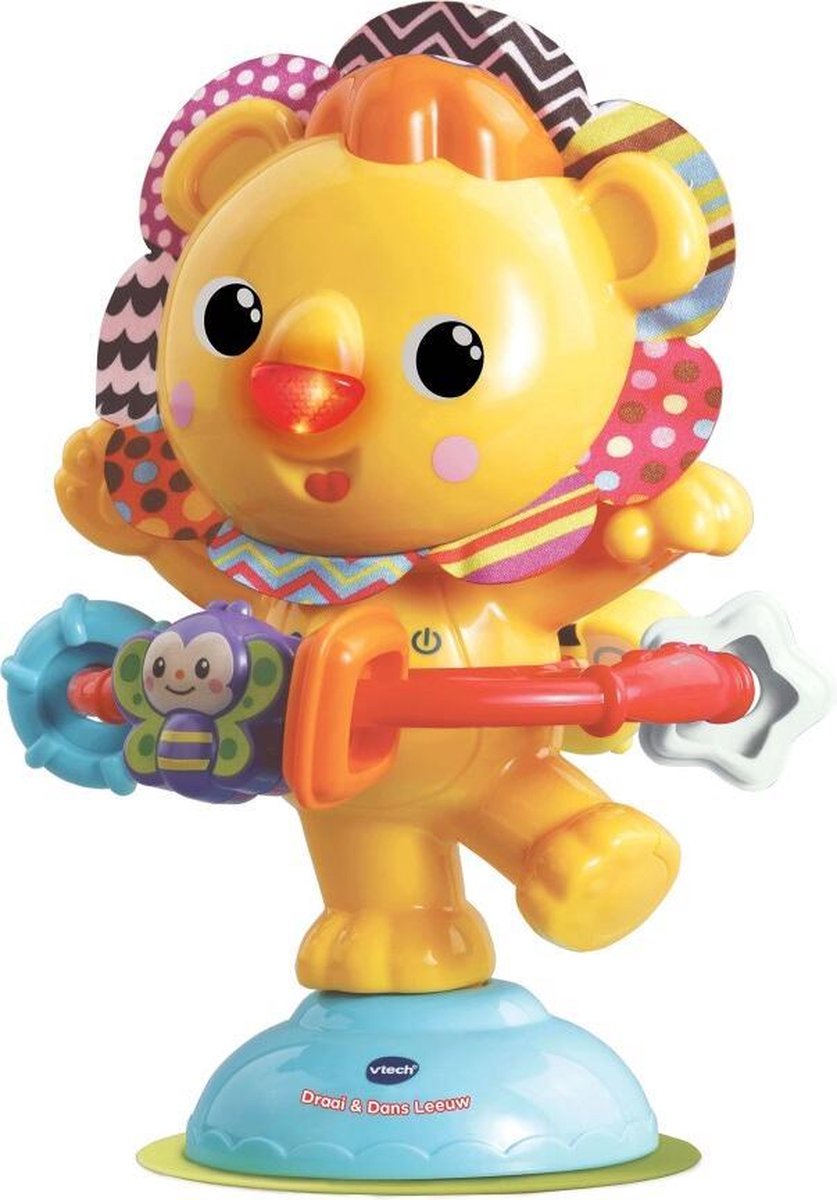 VTech Baby Draai & Dans Leeuw - Educatief Babyspeelgoed