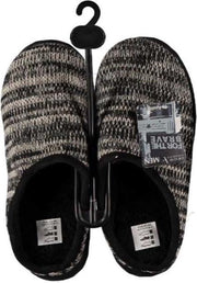 Apollo Pantoffels Home Heren Textiel/elastomeer Zwart Mt 45-46