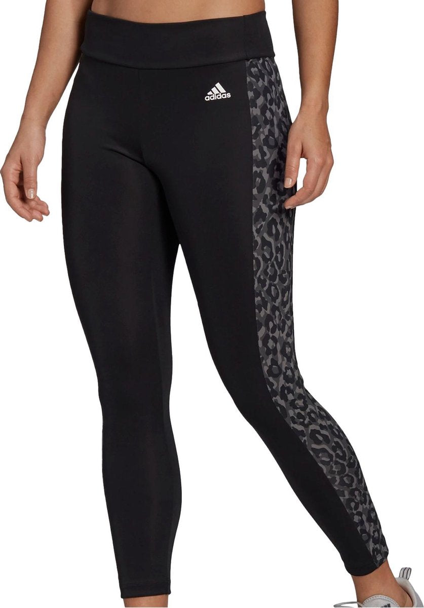 adidas adidas Designed 2 Move Sportlegging - Maat M  - Vrouwen - zwart - donkergrijs