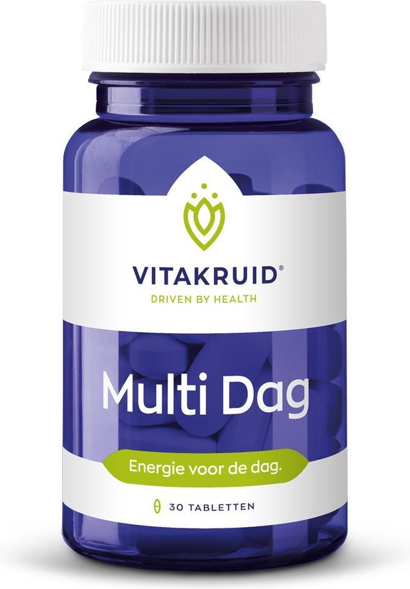 Vitakruid Multi Dag Voedingssupplement - 30 tabletten