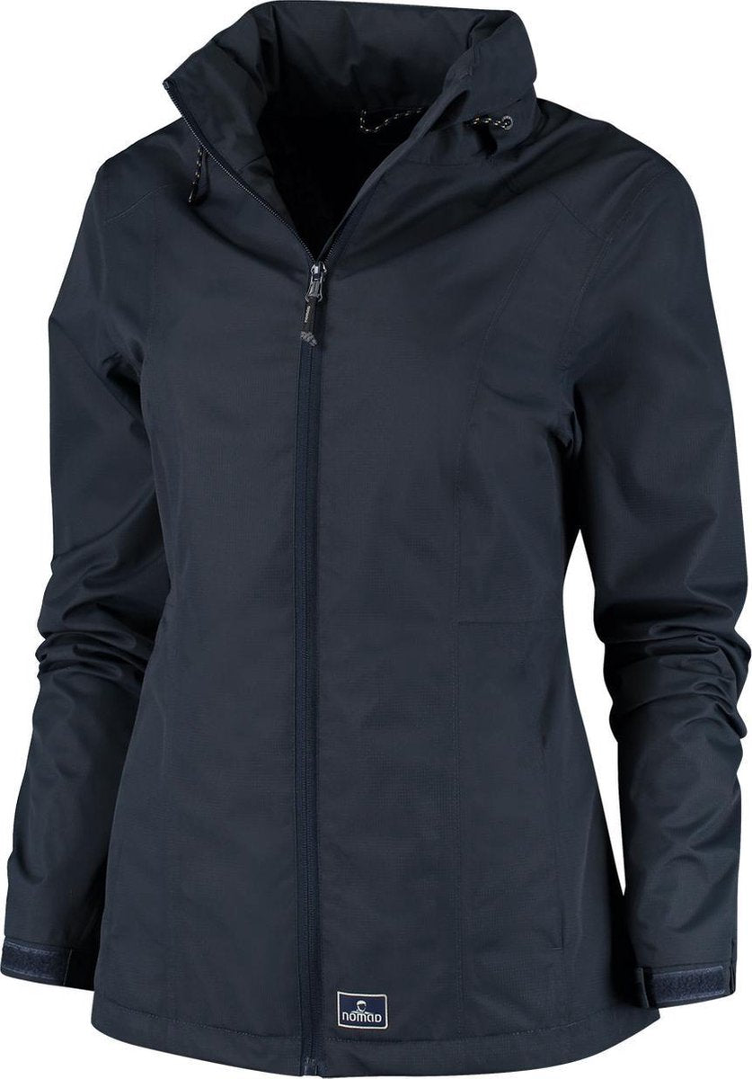 Nomad Hollis Waterdichte Jas - L - Dames - Dark Navy