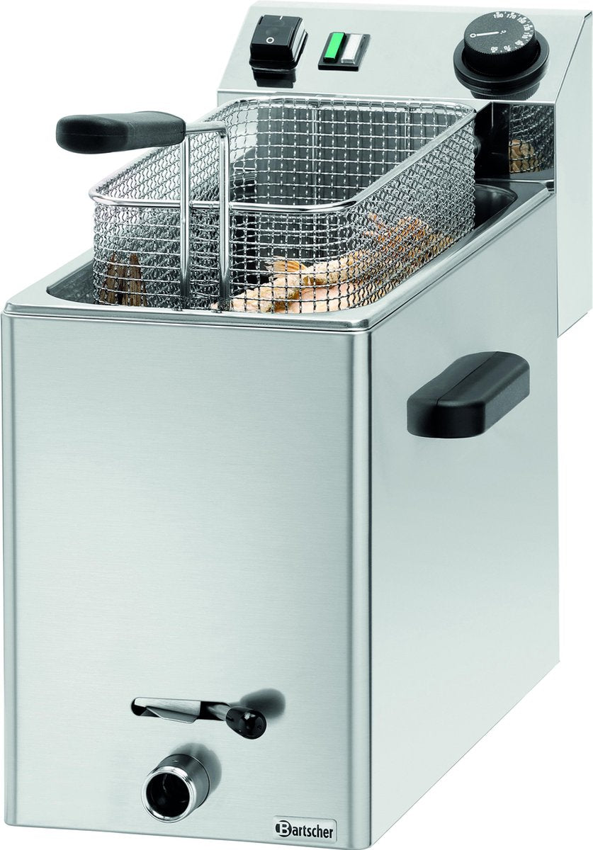 Horeca RVS friteuse | 8 Liter | 24
