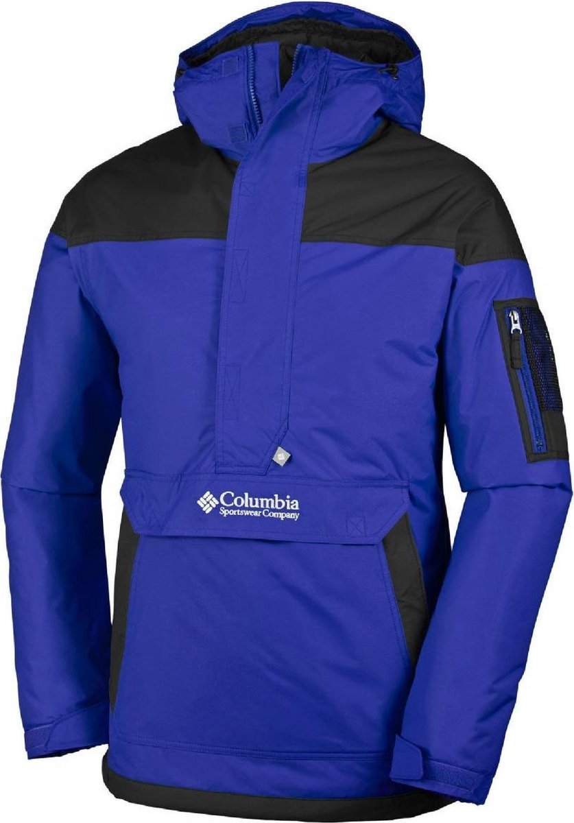 Columbia Challenger Pullover Heren Outdoorjas - Azul/Black - Maat M