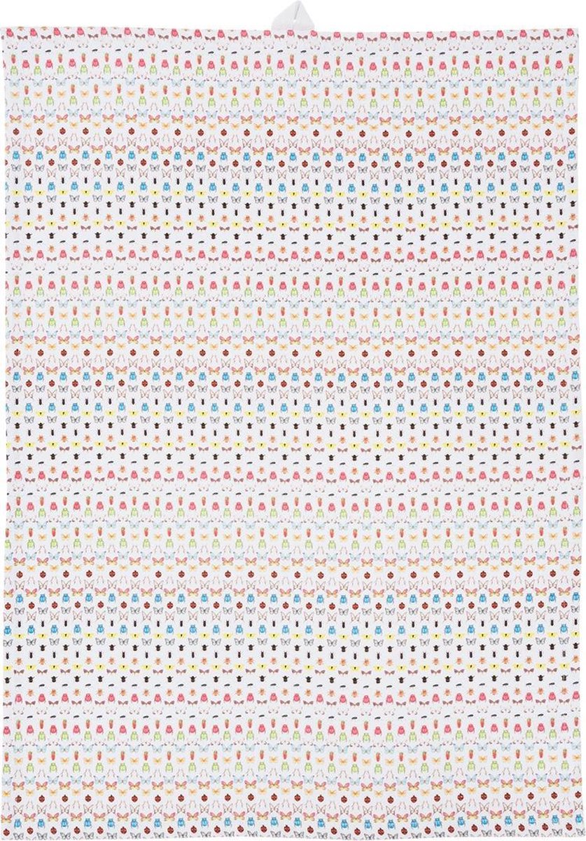 by Sorcia - theedoek Insects - 50x70cm - katoen - designed in Holland