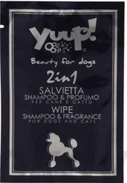 YUUP wegwerp wipes  met shampoo+parfum 7 ml voor kat en hond