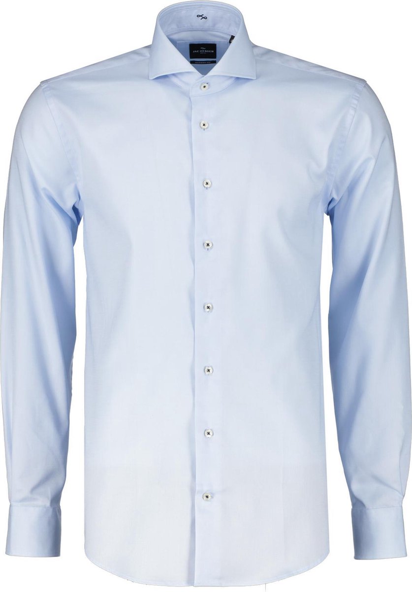 Jac Hensen Overhemd - Modern Fit - Blauw - 48