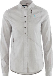 Klättermusen Outdoorblouse Lofn Dames Tencel Grijs Mt M