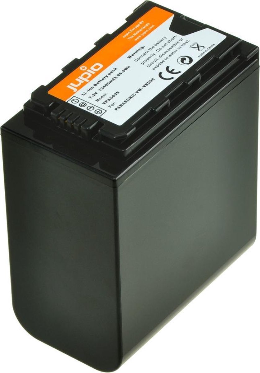 Jupio VW-VBD98 / AG-VBR118G 13400mah (no LED indicator)