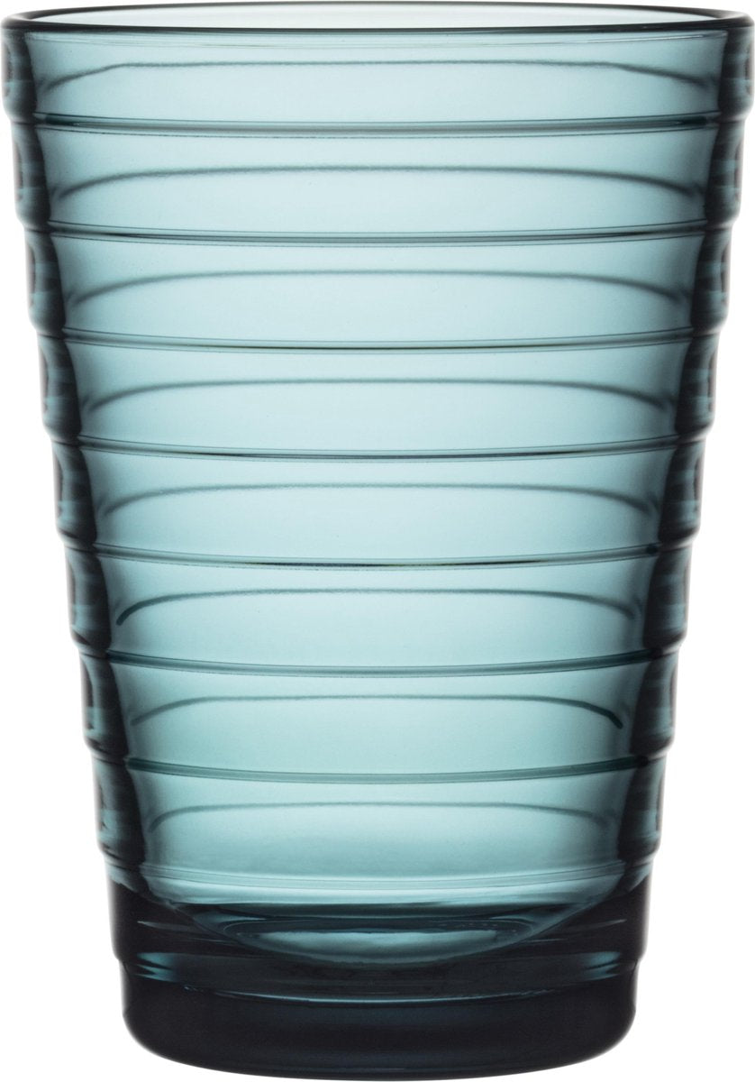 Iittala Glas Aino Aalto Zeeblauw 33cl - 2 Stuks