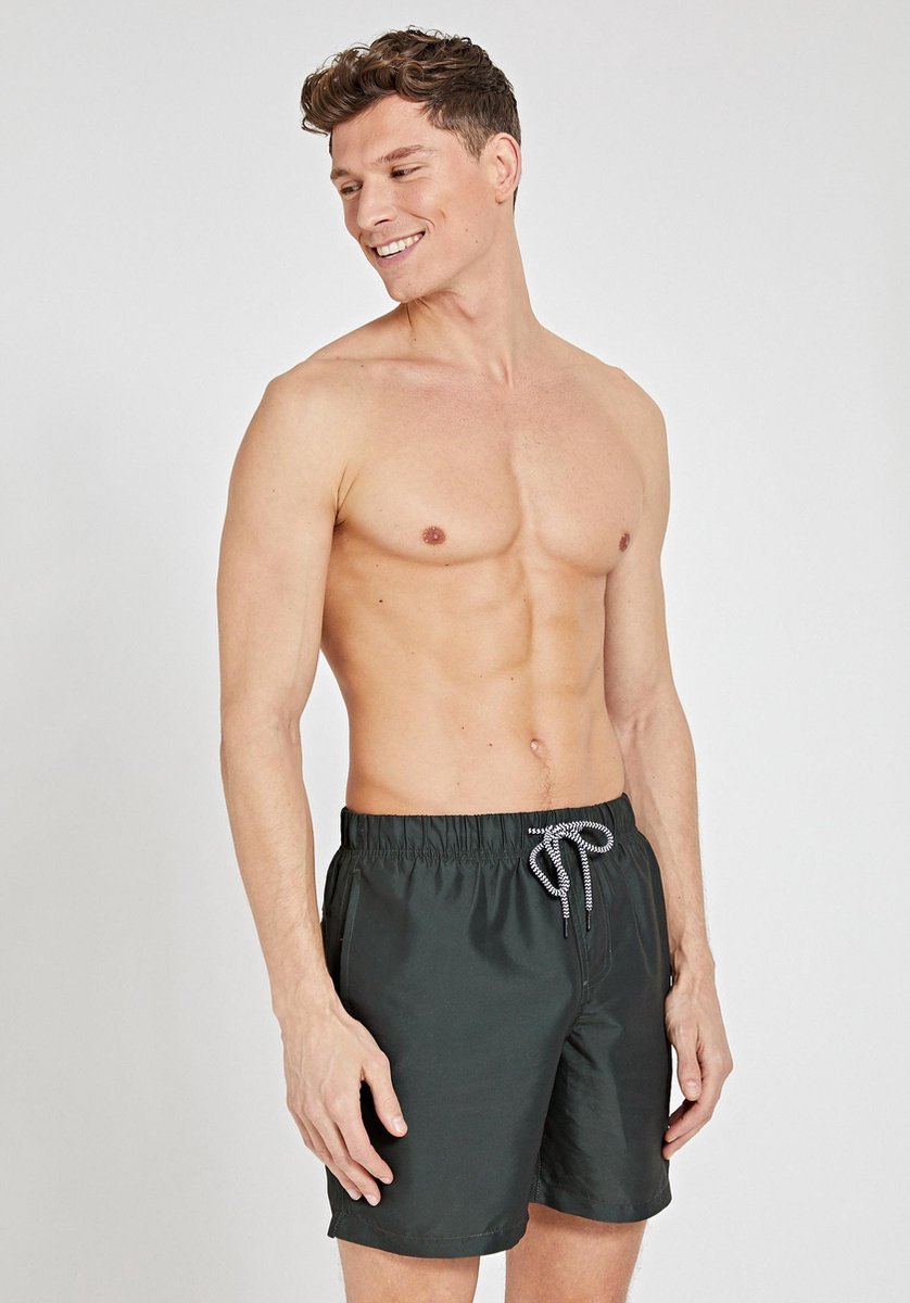 Shiwi Swimshort recycled mike micro peach - army green - XXXL