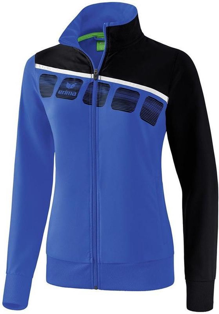 Erima 5-C Dames Presentatiejack - Jassen  - blauw - 38