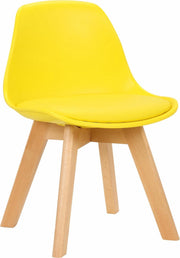Clp Lindi Kinderstoel - Kunstleer - Geel