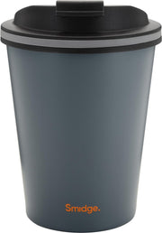 Smidge Thermosbeker On The Go 236 Ml Rvs Grijs/zwart