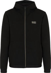Armani EA7 Vest Fleece-Jersey - Zwart