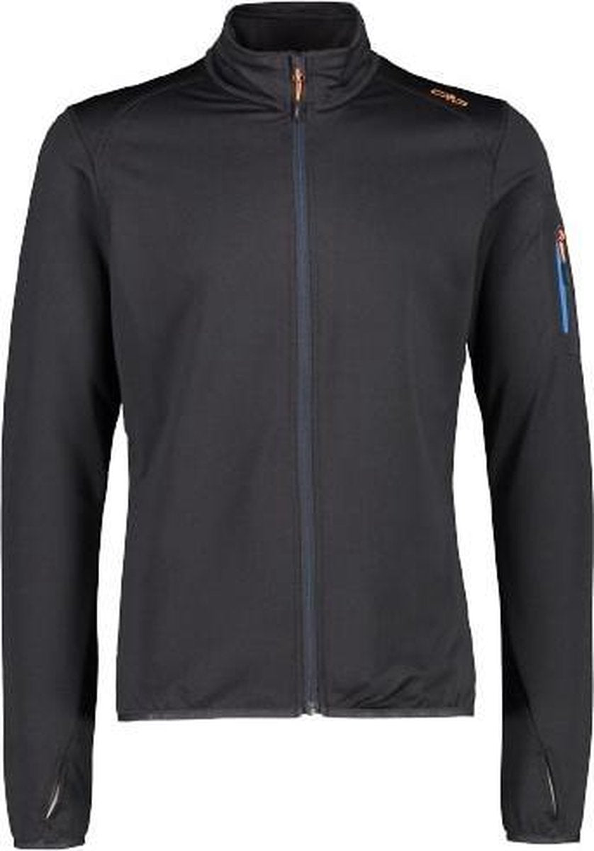 Cmp Outdoorvest Grid-tech Heren Polyester Zwart Maat S