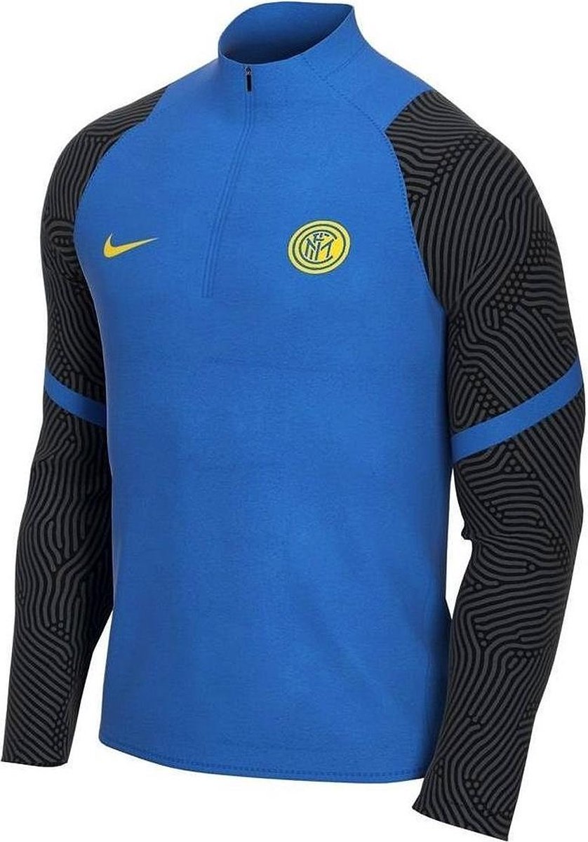 Nike - Inter Milan Strike Drill Top - Blauw - Heren - maat  S