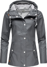 Ragwear outdoorjas marge Donkergrijs-M