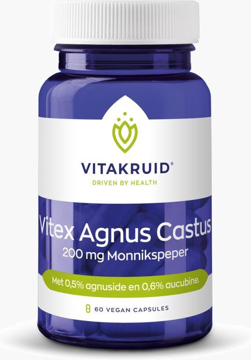Vitakruid / Vitex Agnus Castus 200 mg Monnikspeper - 60 capsules