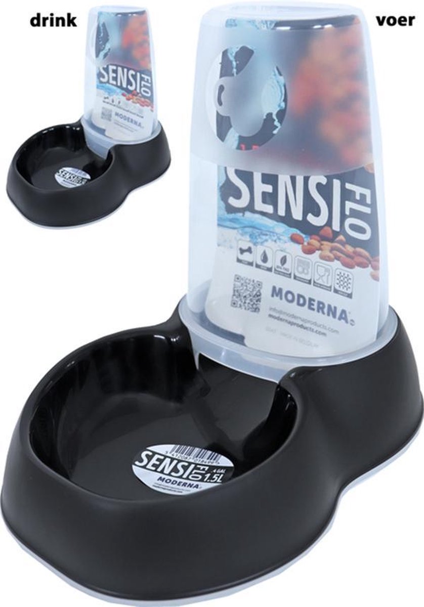 Moderna drink-/voerfontein Sensi Flo 1