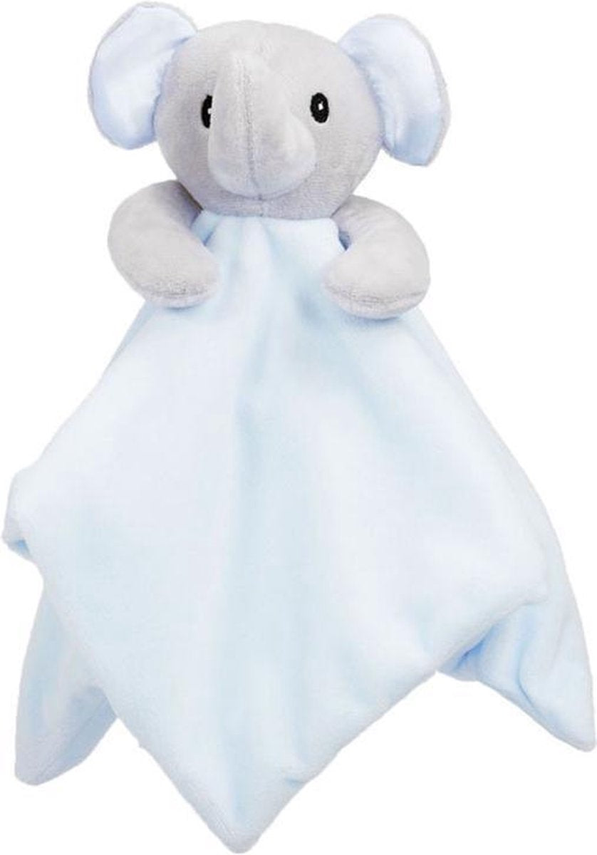 Soft Touch Knuffeldoekje Olifant 36 Cm Blauw
