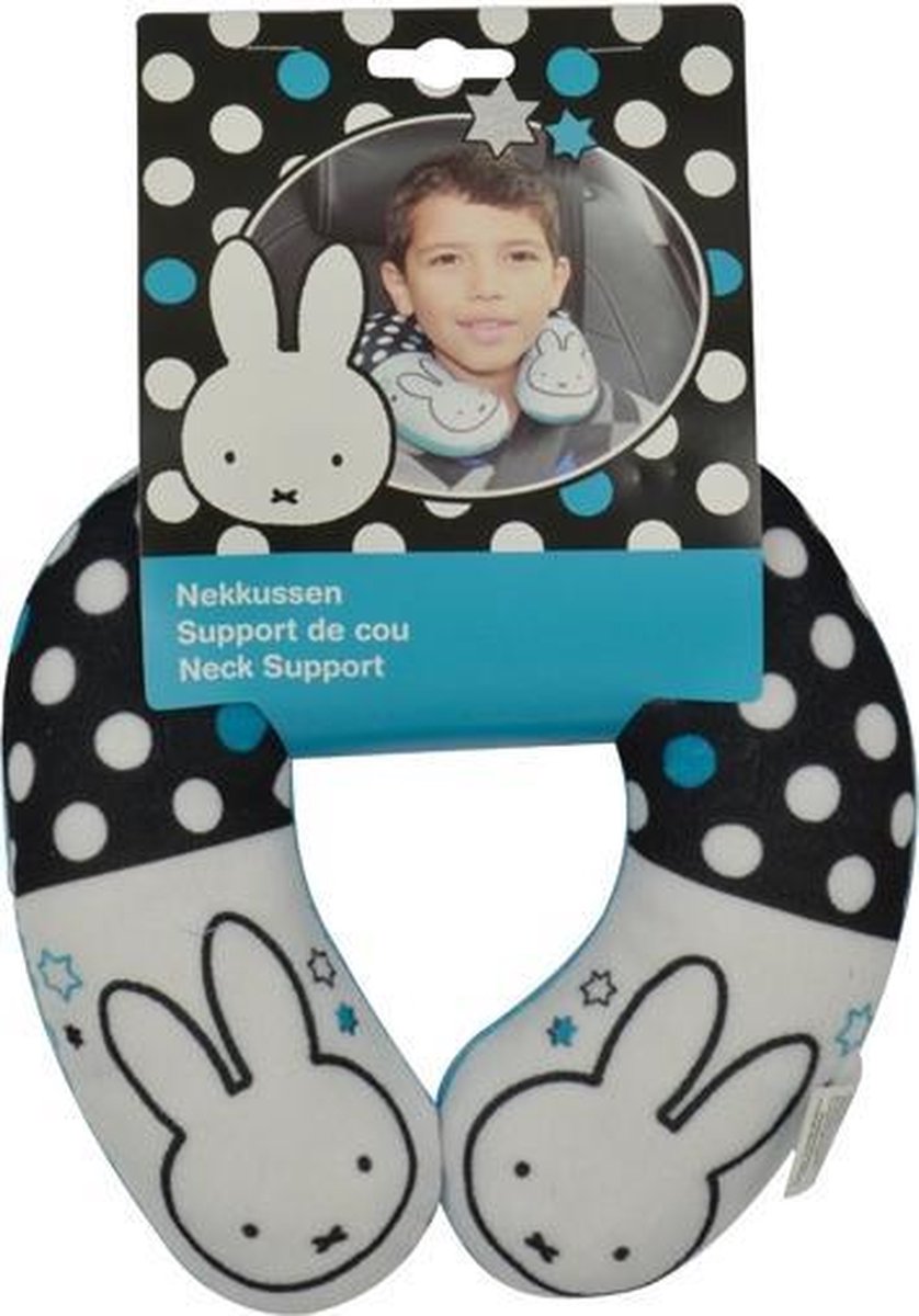 Nijntje Nekkussen 28 Cm Zwart/wit