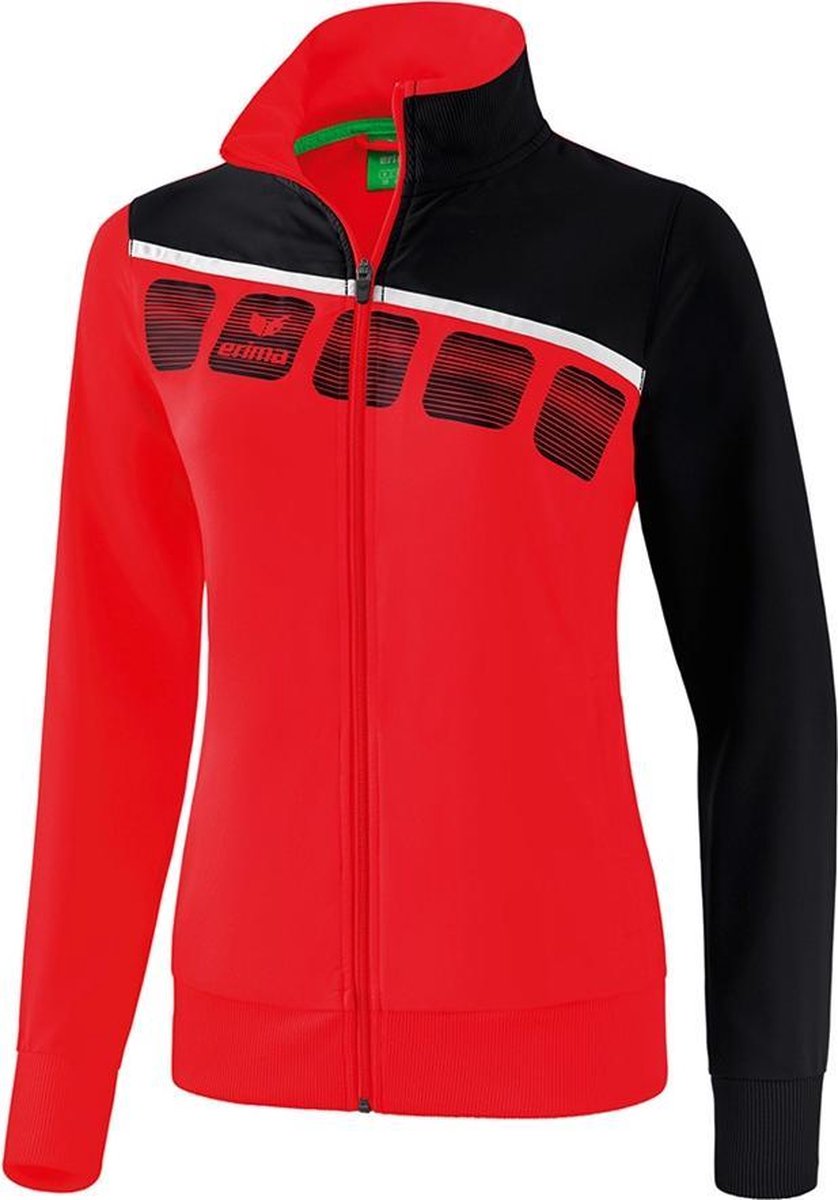 Erima 5-C Dames Presentatiejack - Jassen  - rood - 42
