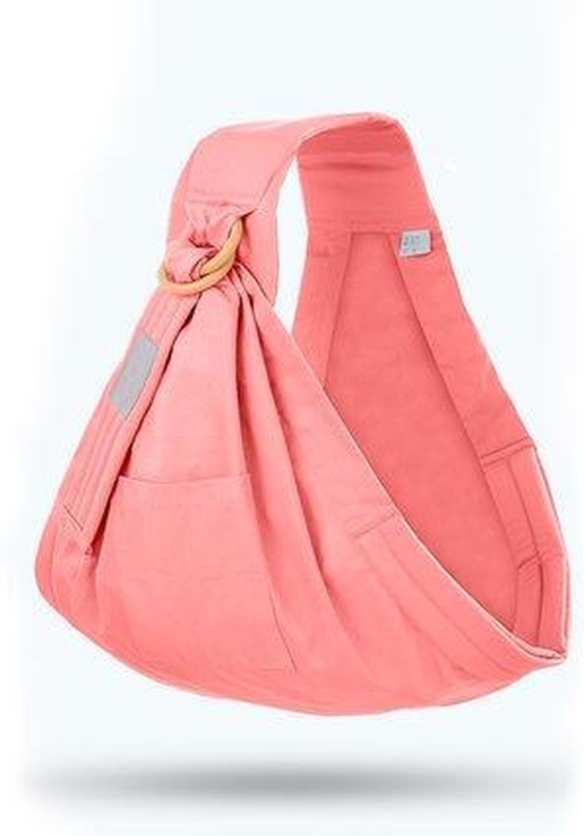 Ring Sling Draagdoek | Roze | Borstvoedingsdoek | Voedingsdoek | Heupdrager | 0 - 36 maanden | Gratis verzending | Kidzstore.eu