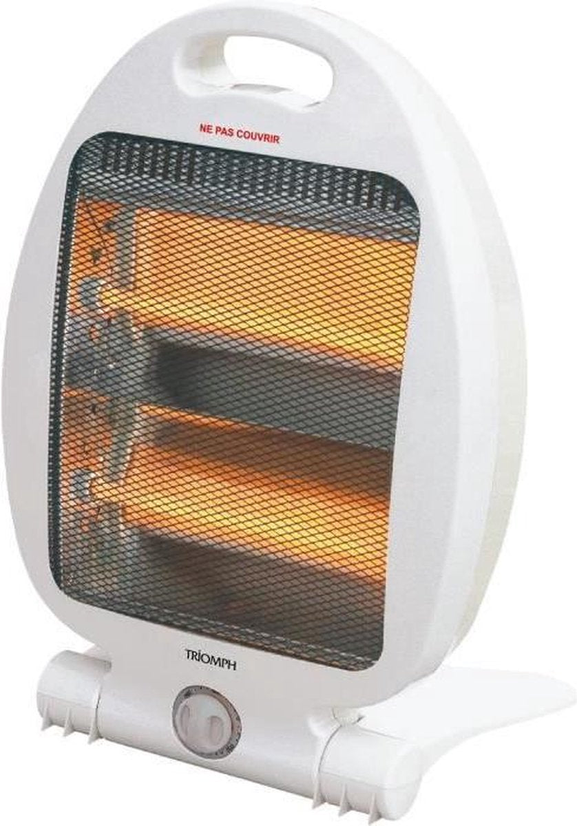 TRIOMPH Elektrische bijverwarming QUARTZ - 800W - Wit